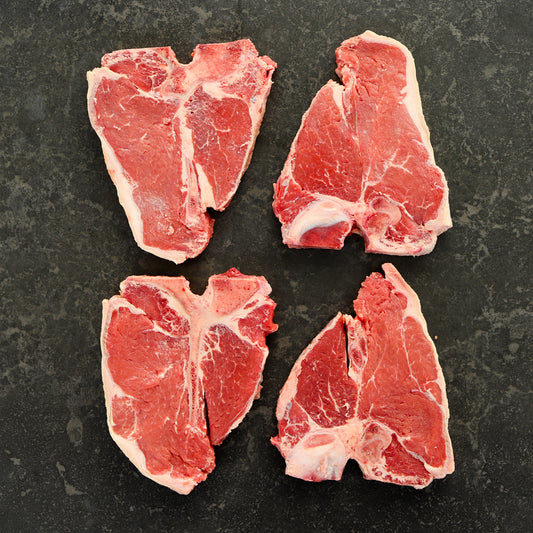 Beef T-Bone Steak Grain Fed (Shortloin) 400g YG MSA 4/pkt