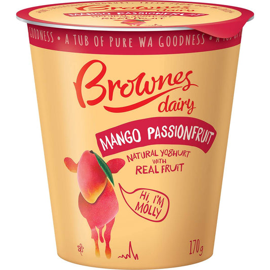 Special Brownes Yoghurt Mango Passionfruit 1kg