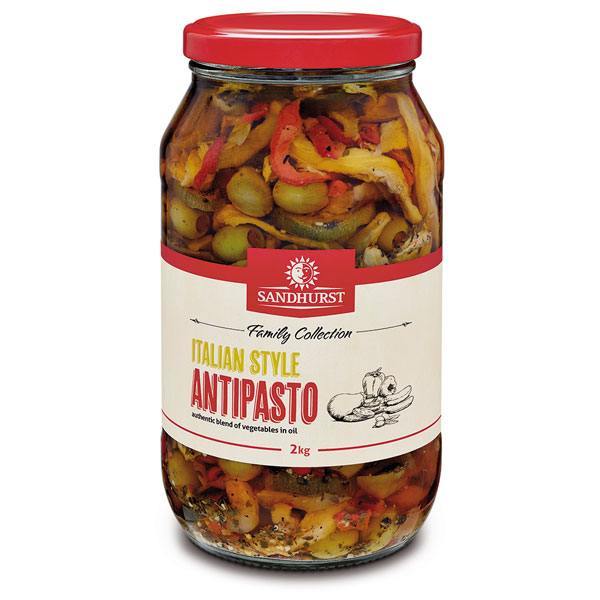 Sandhurst Italian Style Antipasto in Oil 2kg