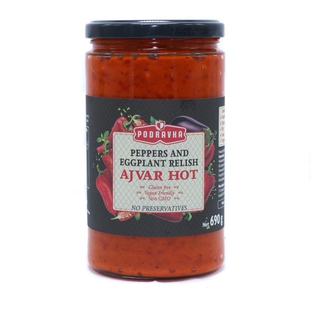 Podravka Roasted Hot Ajvar 690g
