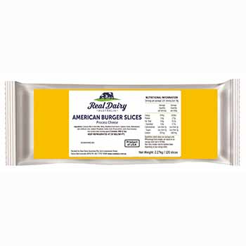 Real Dairy American Style Burger Slices 2.27kg