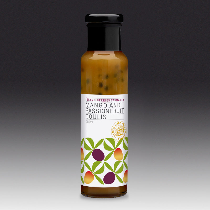 Island Berries Tasmania - Mango Coulis 250ml