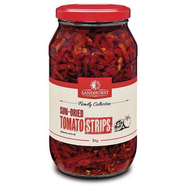 Sandhurst Sundried Tomato Strips in Oil 2kg