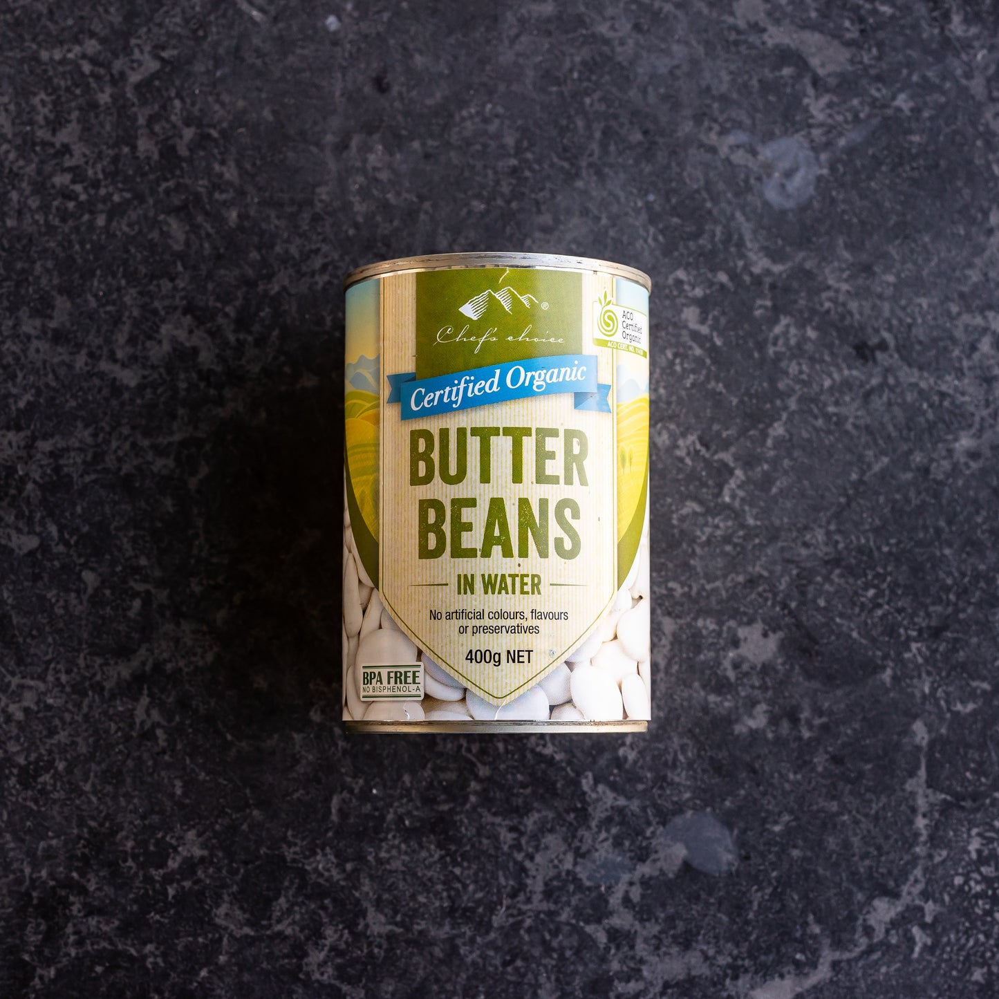 Certified Organic Butter Beans 400g