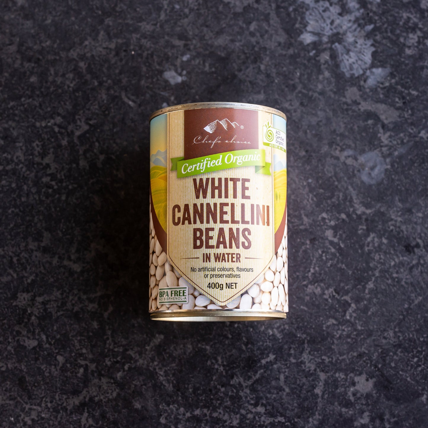 Certified Organic White Cannellini Beans 400g