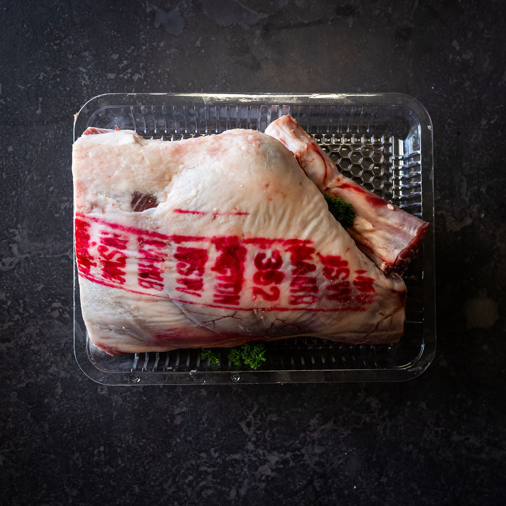 Clea Meat Co Grass Fed Local Lamb - Lamb Leg Roast Bone In (~2.0-2.5kg)