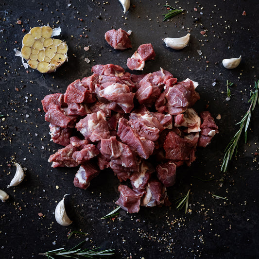 Clea Meat Co Grass Fed Local Lamb - Lamb Diced 1kg pack