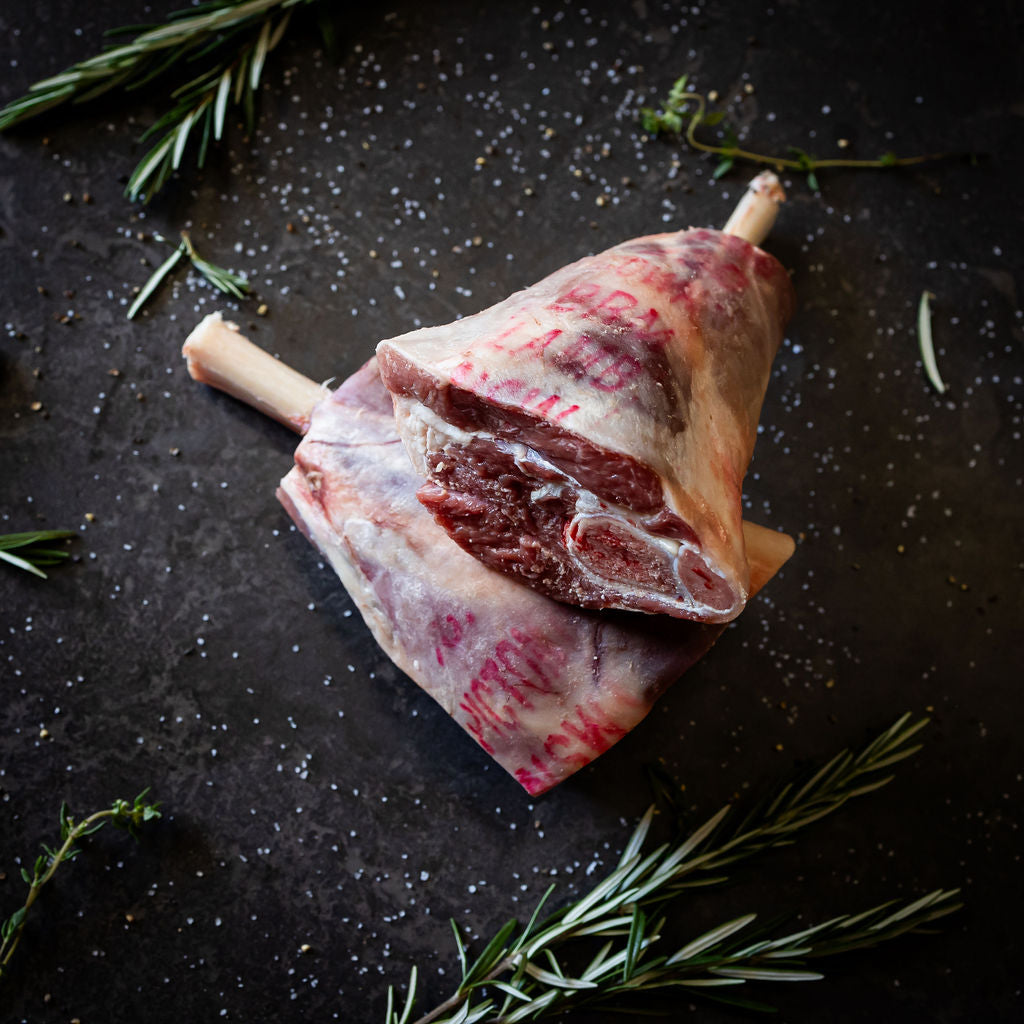 Cleacre Meat Co Grass Fed Local Lamb Lamb Shanks Hindquarter 2/pack