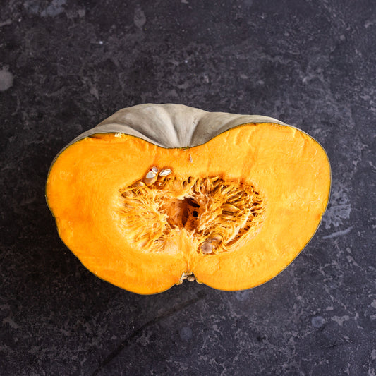 SPECIAL Pumpkin Grey Quarter Cut