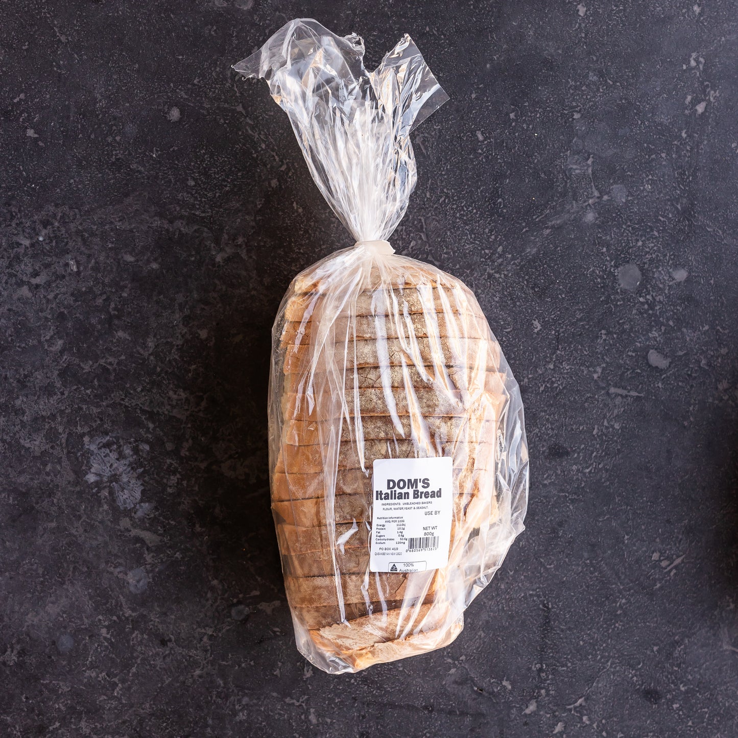 SPECIAL Promotion-Dom’s Wood Fired Italian Bread Sliced 700g