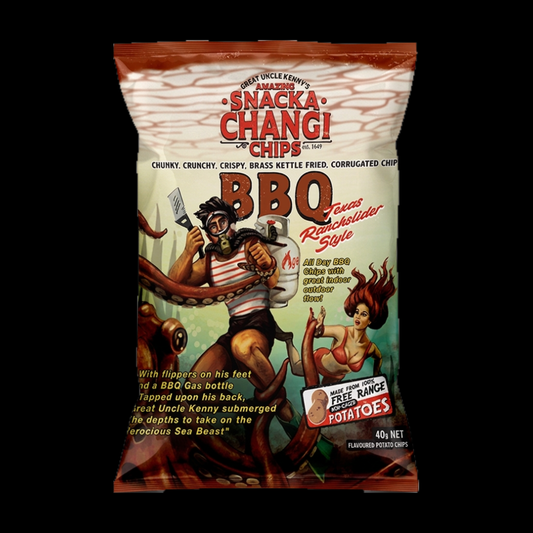 Snacka Changi Chips BBQ 150g