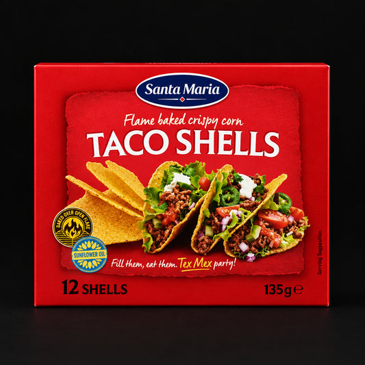 Santa Maria Taco Shells 12 Pack 135g