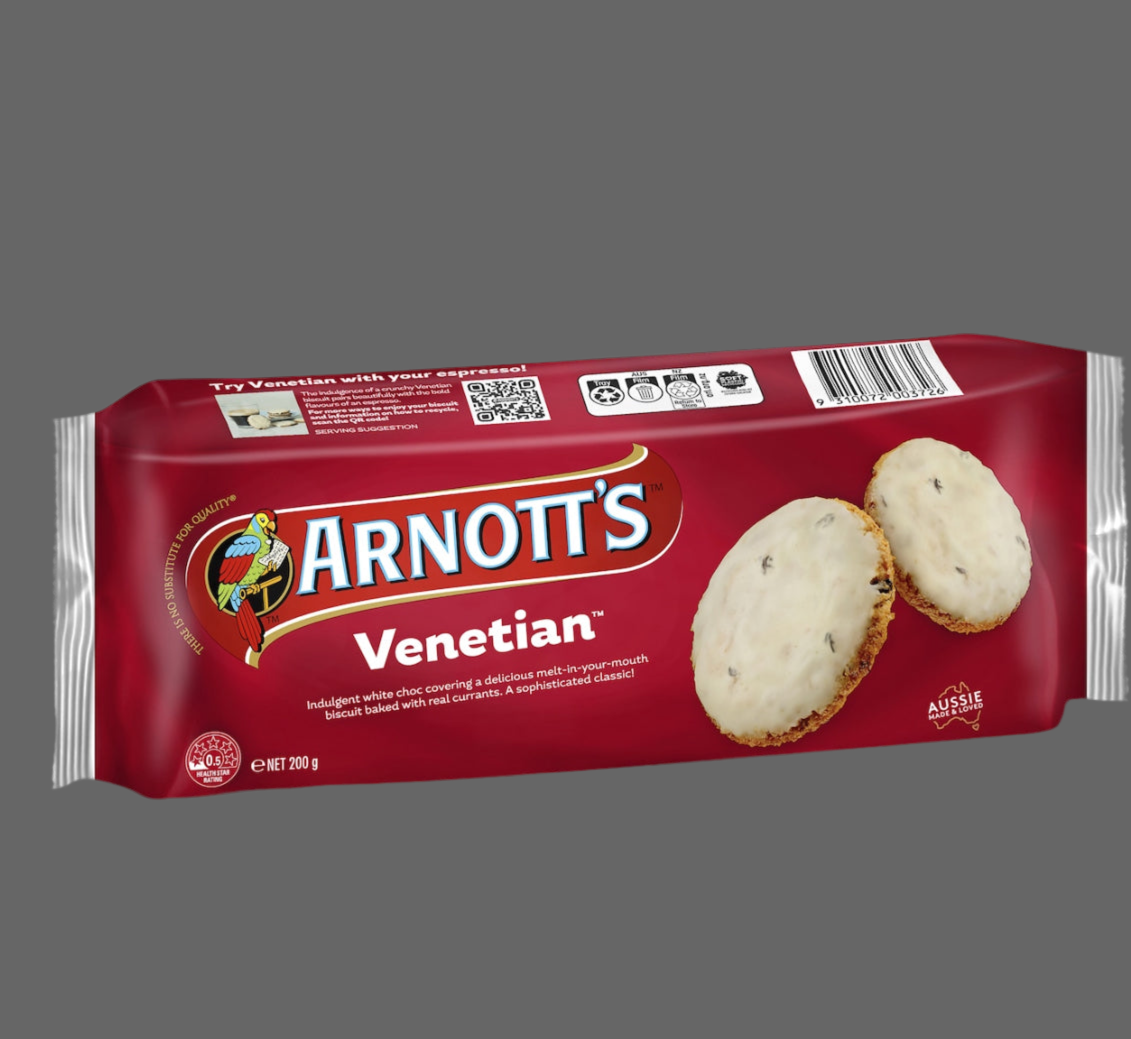 Arnott’s Biscuits Venetian Fancy 200g