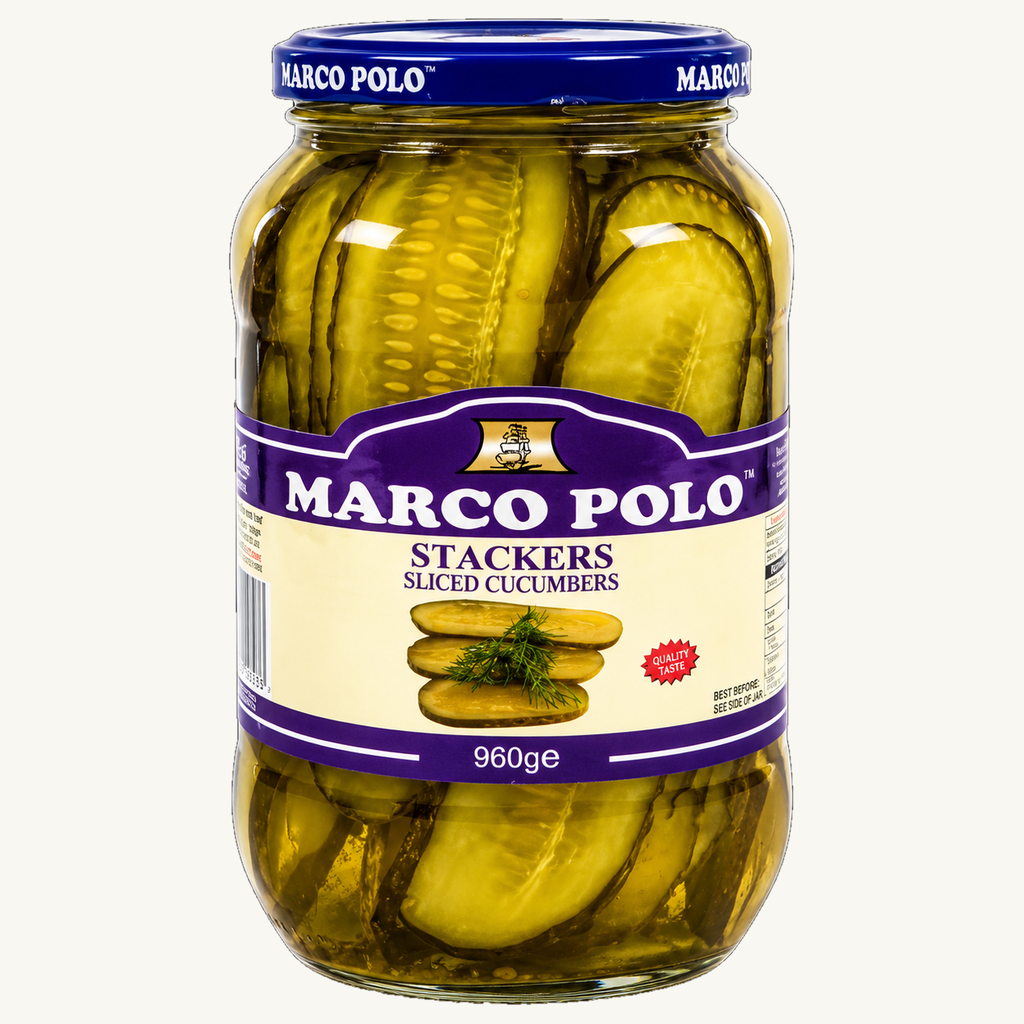 Marco Polo Stackers Cucumber Slices 960g