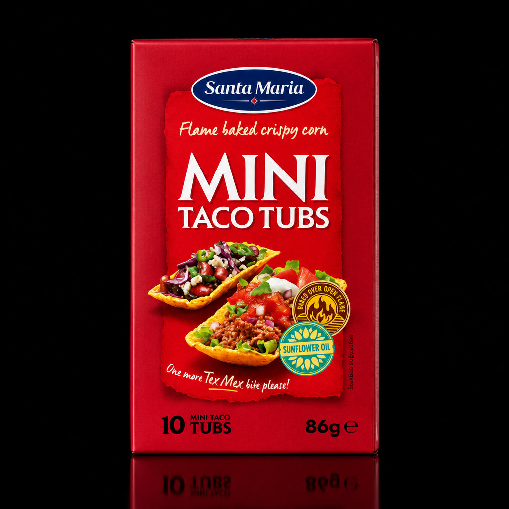 Santa Maria Mini Taco Tubs 86g
