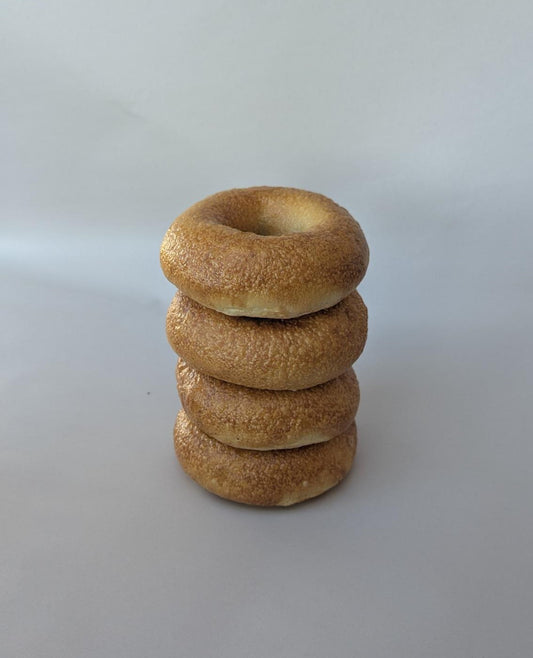 SPECIAL Plain Bagel 4 Pack from Love Street Bagels