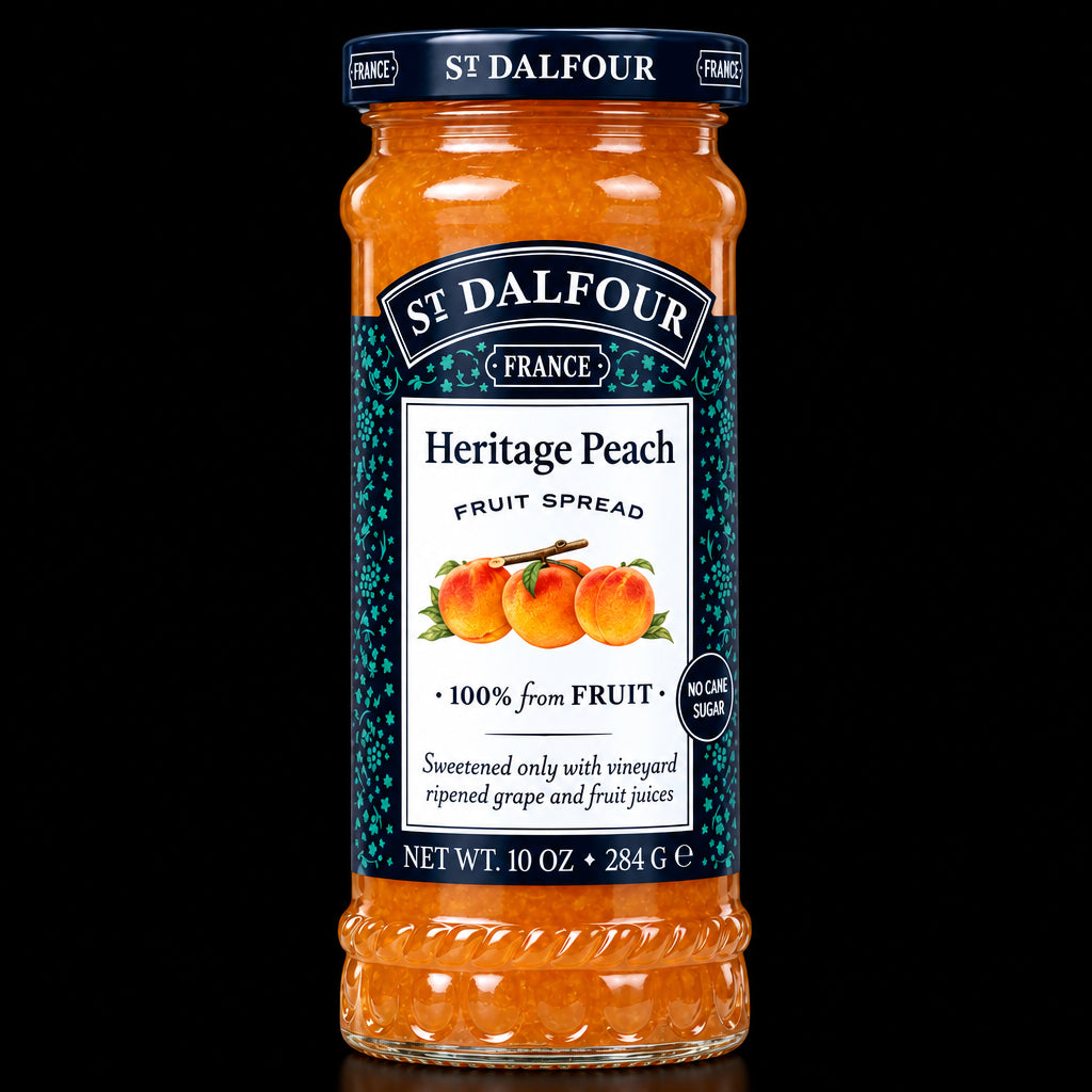 St Dalfour Heritage Peach Fruit Spread 284g