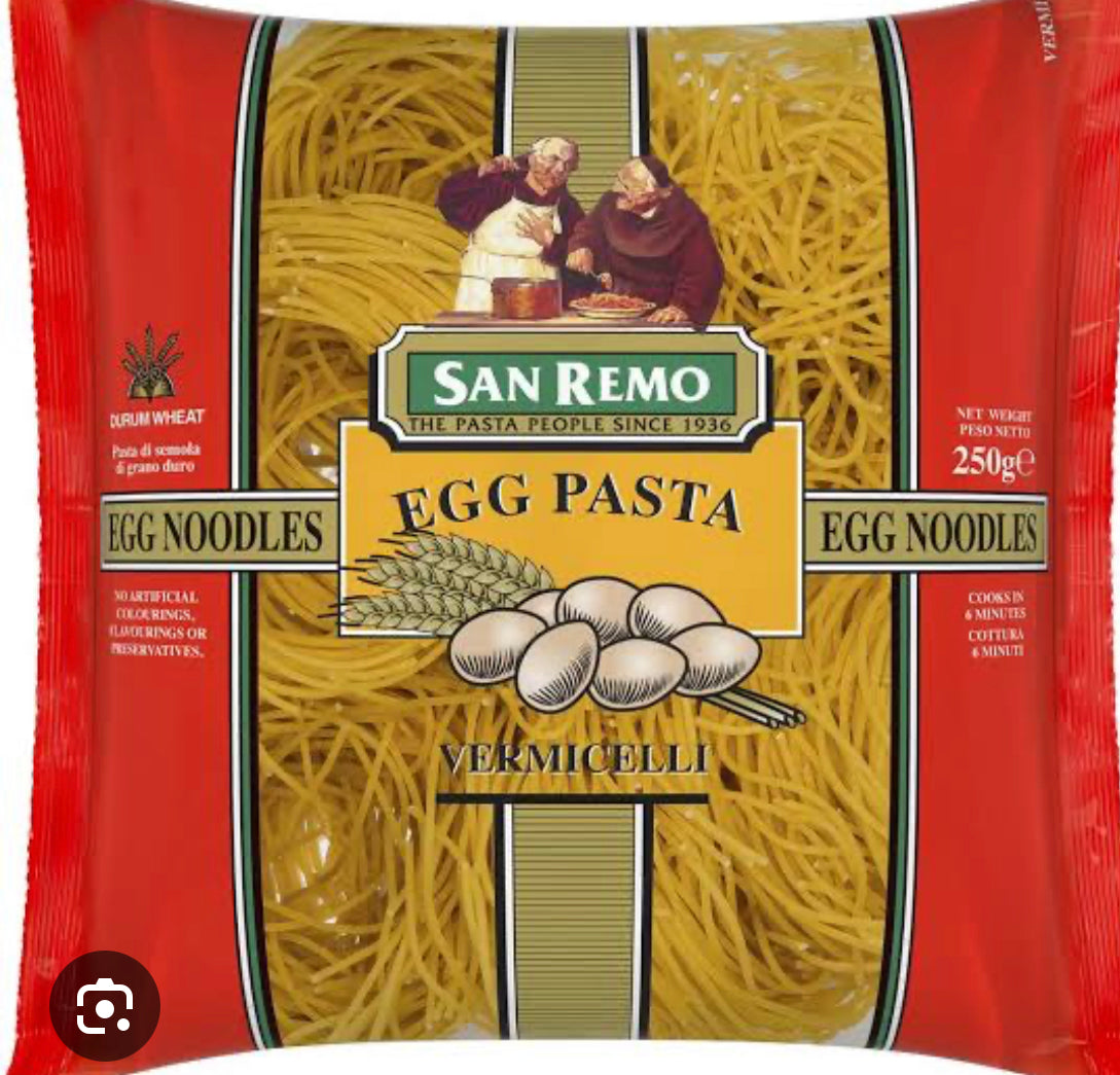 San Remo Egg Pasta 250g