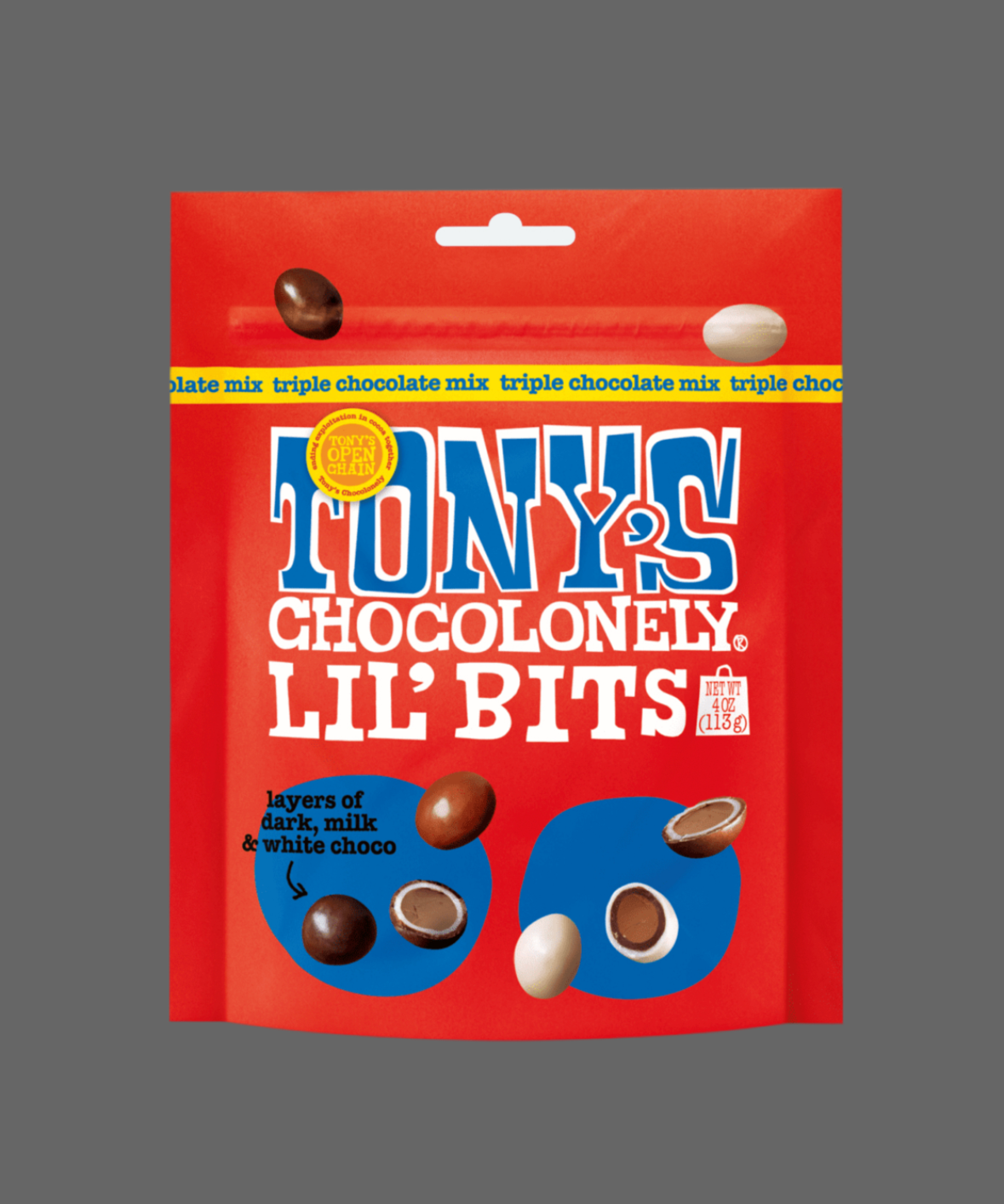 TONYS LIL BITS TRIPLE CHOCOLATE MIX