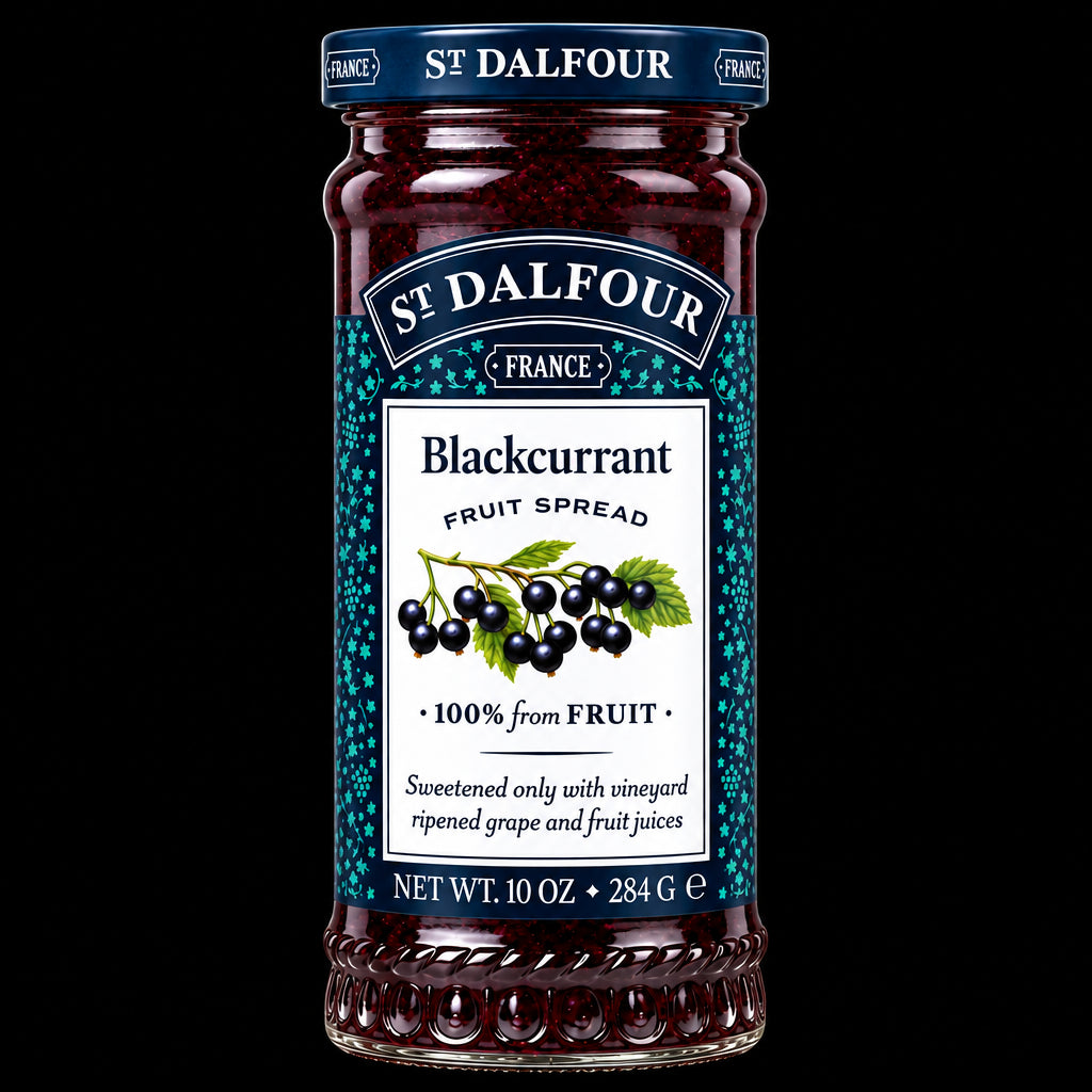 St Dalfour Blackcurrant Fruit Spread 284g