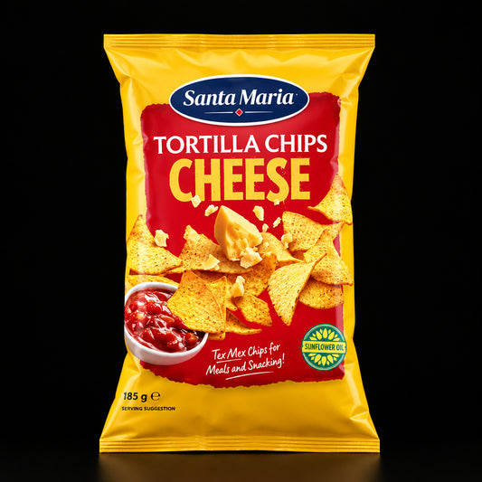 Santa Maria Tortilla Chips Cheese 185g