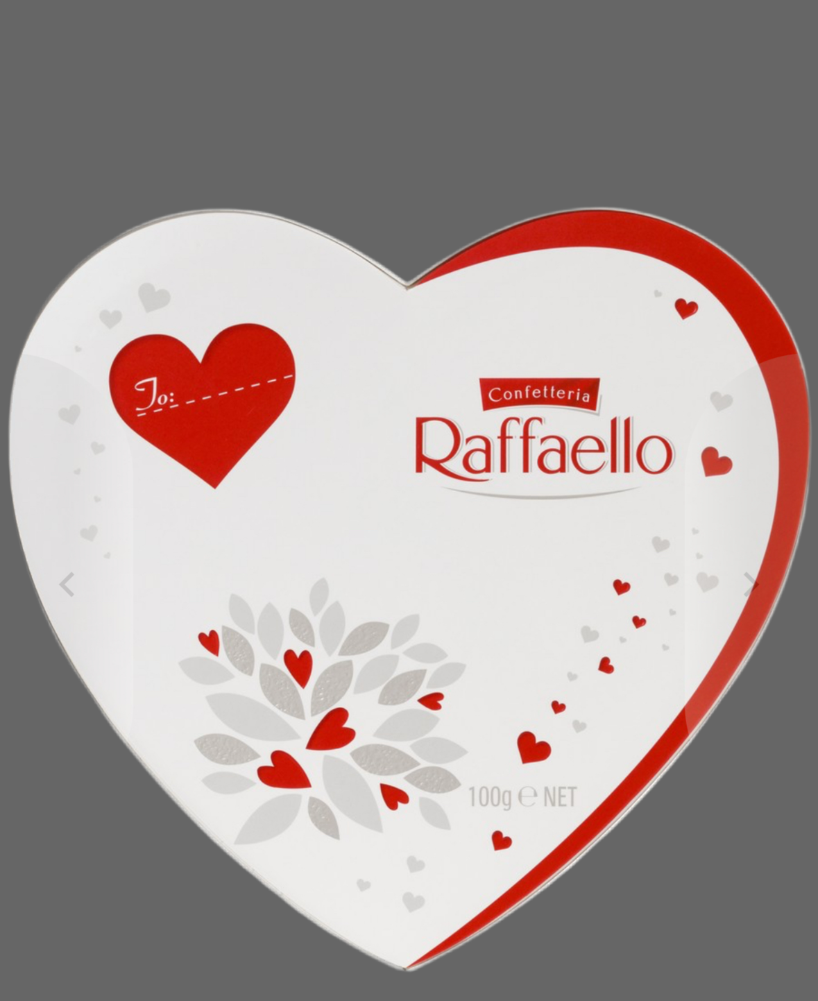 Raffaello Coconut and Almond Heart Gift Box 10 Pack 100g