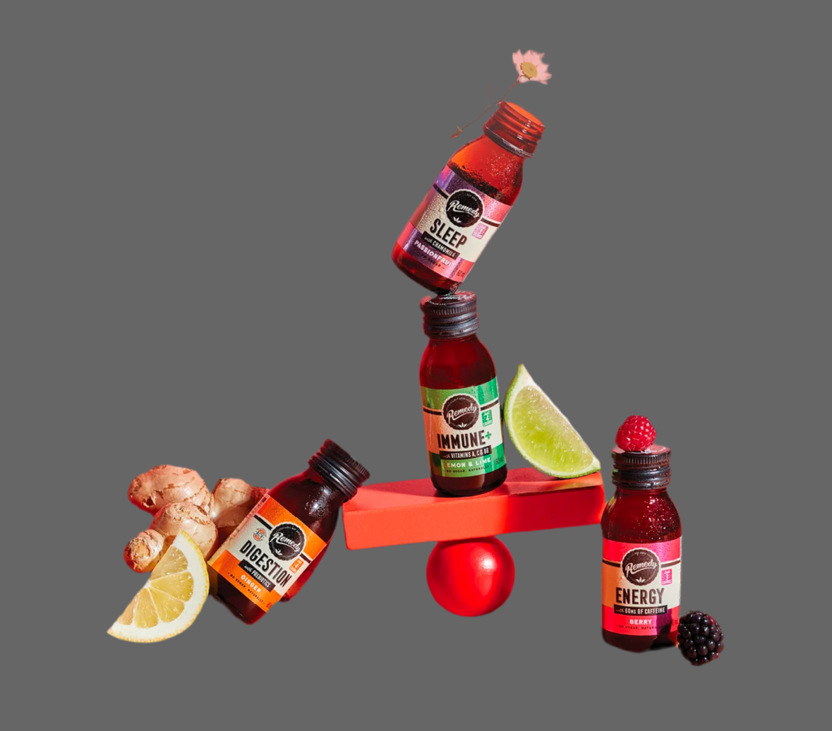 REMEDY SHOTS 4 pk Mixed Variety 60ml