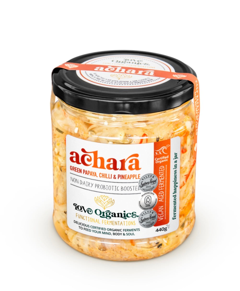 NEW*Love Organics Kraut Achara 440g
