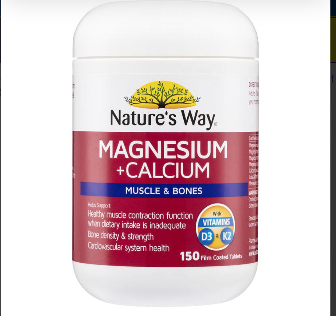 Magnesium +Calcium $23.99