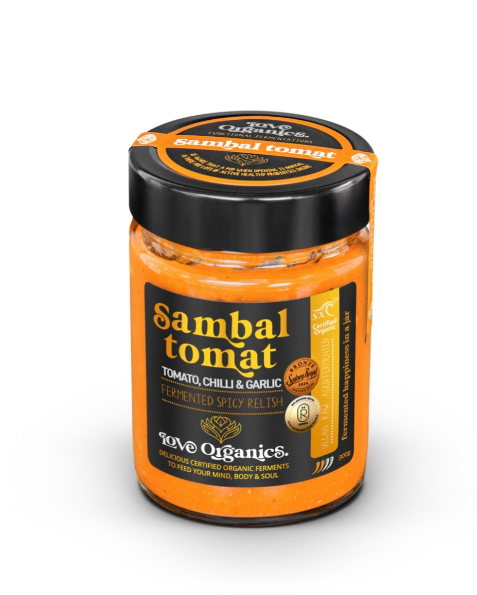 NEW*Love Organics Sambal Tomat 300g