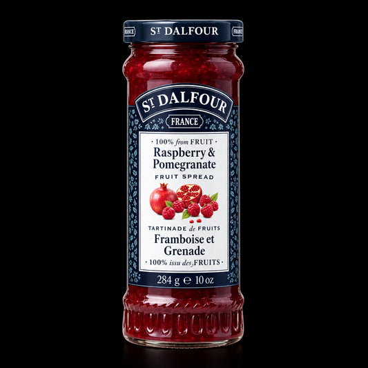 St Dalfour Raspberry & Pomegranate Fruit Spread 284g