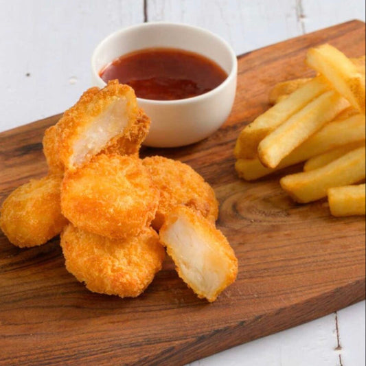 SPECIAL Crumbed Scallops Bites 500g (frozen repacked)