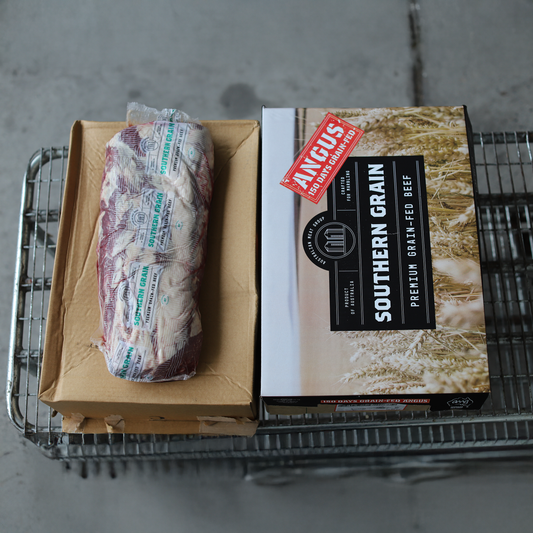 SPECIAL Beef Cube Roll (Scotch Fillet Whole) Grain Fed - Southern Grain - $39.90/kg