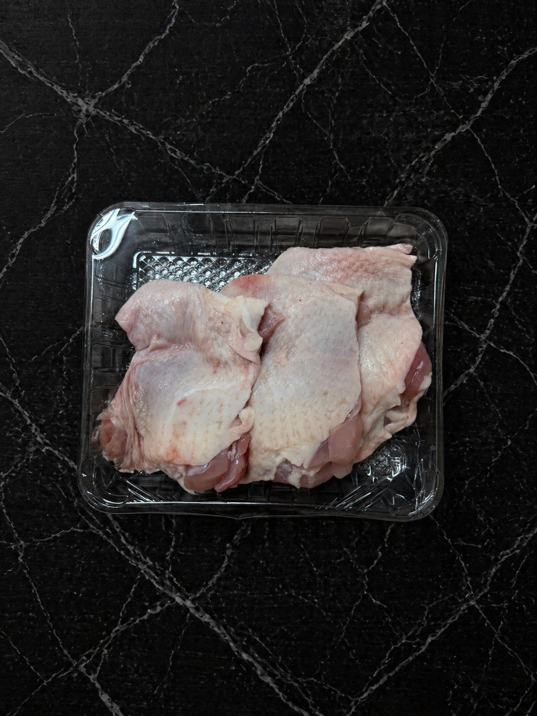 Chicken Thigh fillet Skin On 500g