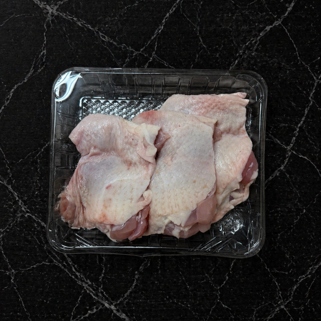 Chicken Thigh fillet Skin On 1kg