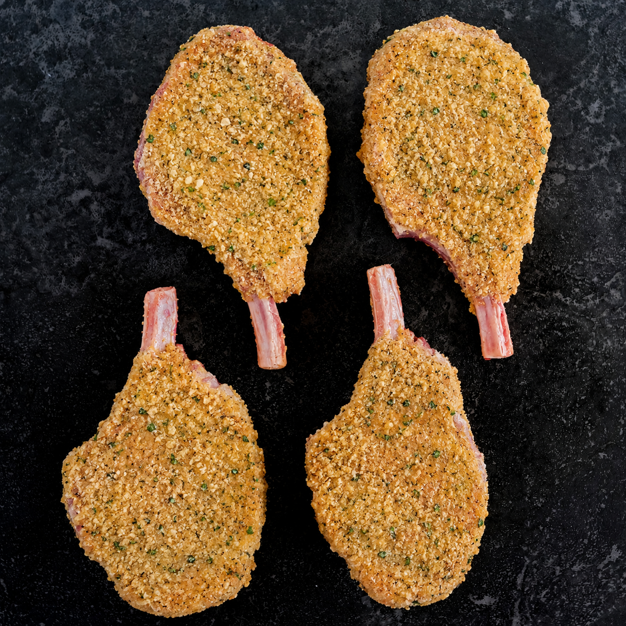 SPECIAL Veal Cutlet Crumbed and Flattened 4 Pack ~300g each