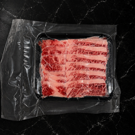 Wagyu karubi plate - stone axe mb9+ - 250g