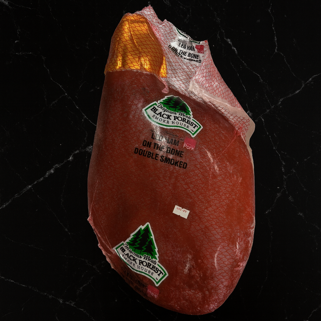 Black Forest Leg Ham on the Bone Double Smoked $16.50/KG