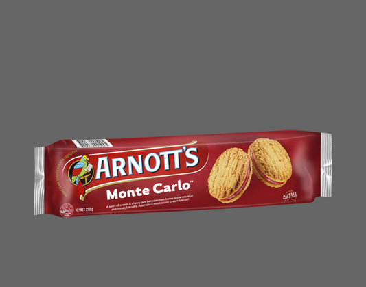 Arnott's Monte Carlo Cream Biscuits 250g