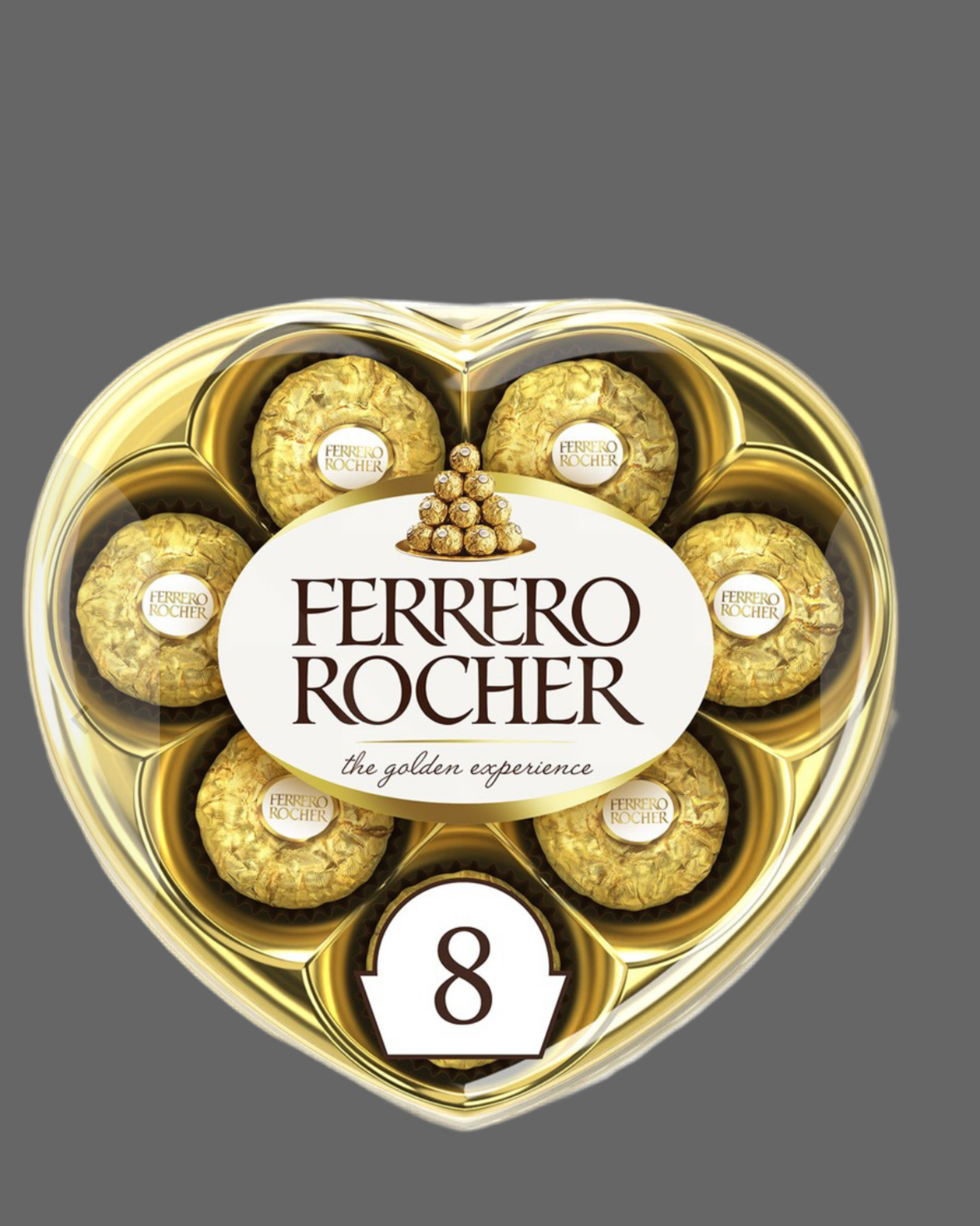 Special -Ferrero Rocher Chocolate Heart Gift Box 8 Pack 100g