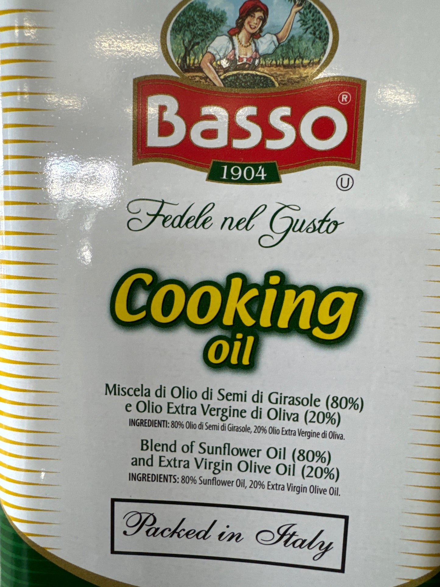 Alpha Hot Price -Basso Cooking Oil 4L