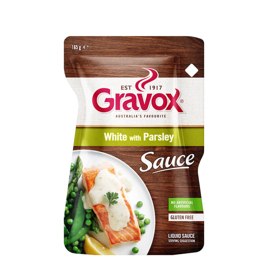 Gravox Parsley White Finishing Sauce Liquid Pouch 165g