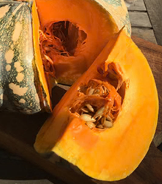 Organic JAP Pumpkin Quarter Cut