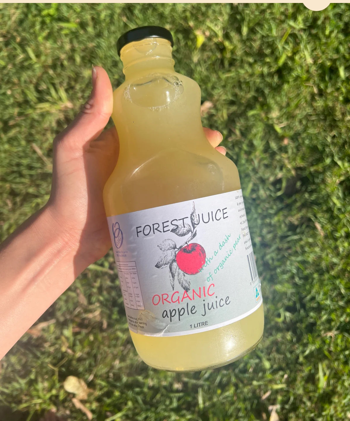 Forest Orchards Organic Apple Juice 1L