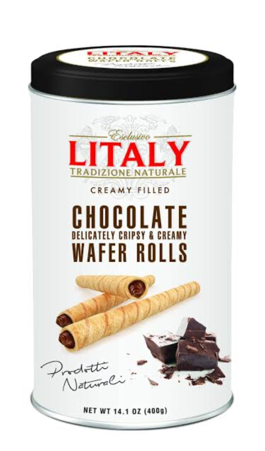 Litali wafer Chocolate Rolls 400g