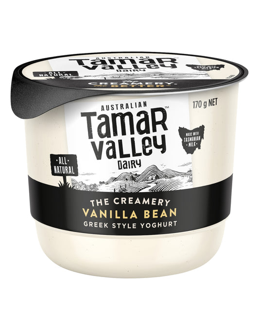 Tamar Valley The Creamery Yoghurt Vanilla Bean 170g