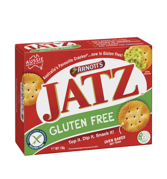 Arnott’s Gluten Free Jatz Cracker Biscuit 130g