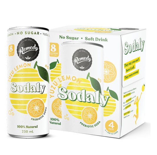 Remedy Sodaly Multipack Lemon Yuzu 4x250ml