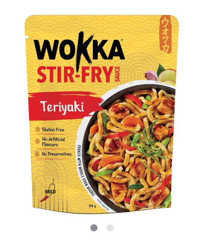 Quick and Easy Teryaki Chicken Noodles Stir Fry Family Box