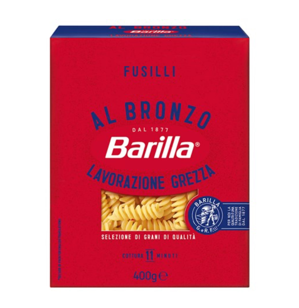 Barilla Al Bronzo Fusilli 400g